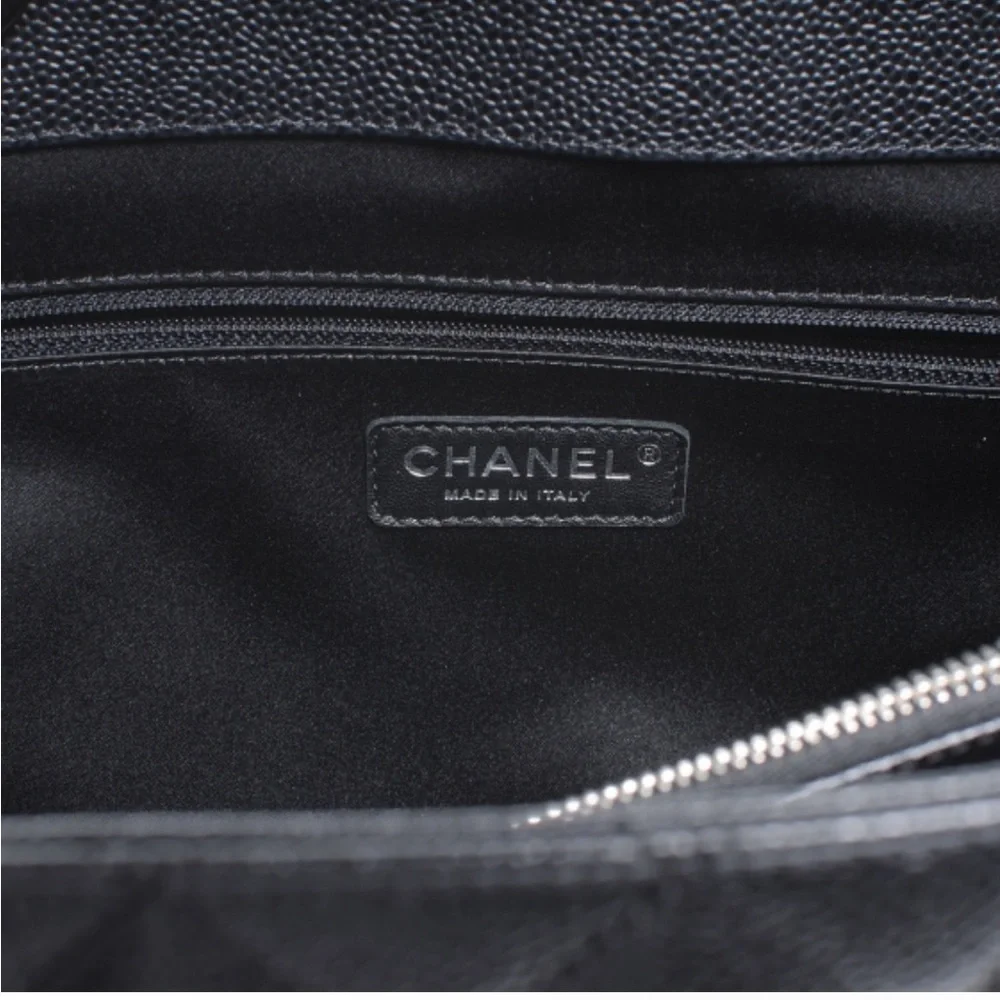 Chanel Black Caviar Grand Shopping Tote (GST)